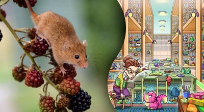 At finde en mus på biblioteket på 12 sekunder: et ekstraordinært puslespil for genier