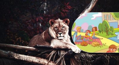 Dette er en opgave, som kun få kan klare: Du skal finde en løve i parken på 6 sekunder.