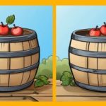 IQ-test: Find 3 forskelle i et billede af æbler på