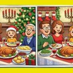 IQ-test: Find 3 forskelle i et billede af en familiemiddag på 16 sekunder IQ-test: Find 3 forskelle i et billede af en familiemiddag