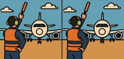 IQ-test: Find 3 forskelle i et billede af en flyvemaskine på 45 sekunder