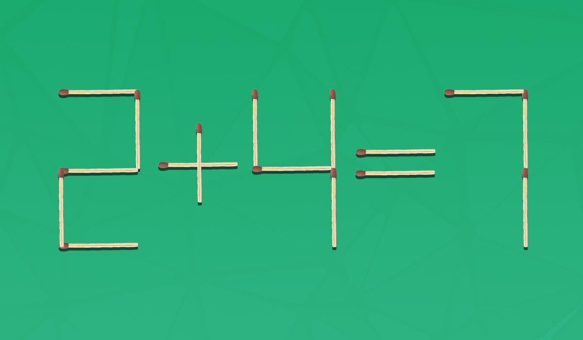 Kun 2 % af alle mennesker kan trække et match i første forsøg for at få ligestilling.